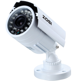 ZOSI HD 700TVL 24 IR-LEDs CCTV Camera Home Security