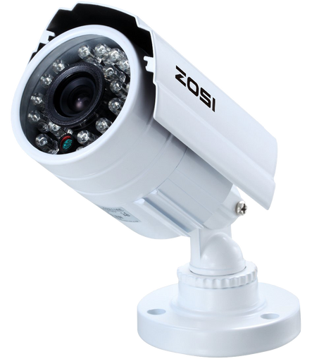 ZOSI HD 700TVL 24 IR-LEDs CCTV Camera Home Security